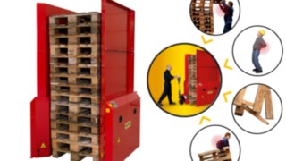 Dispensador de palets